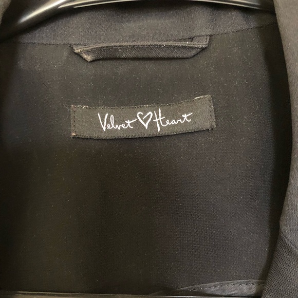 Black mesh paneled blazer - Picture 2 of 4